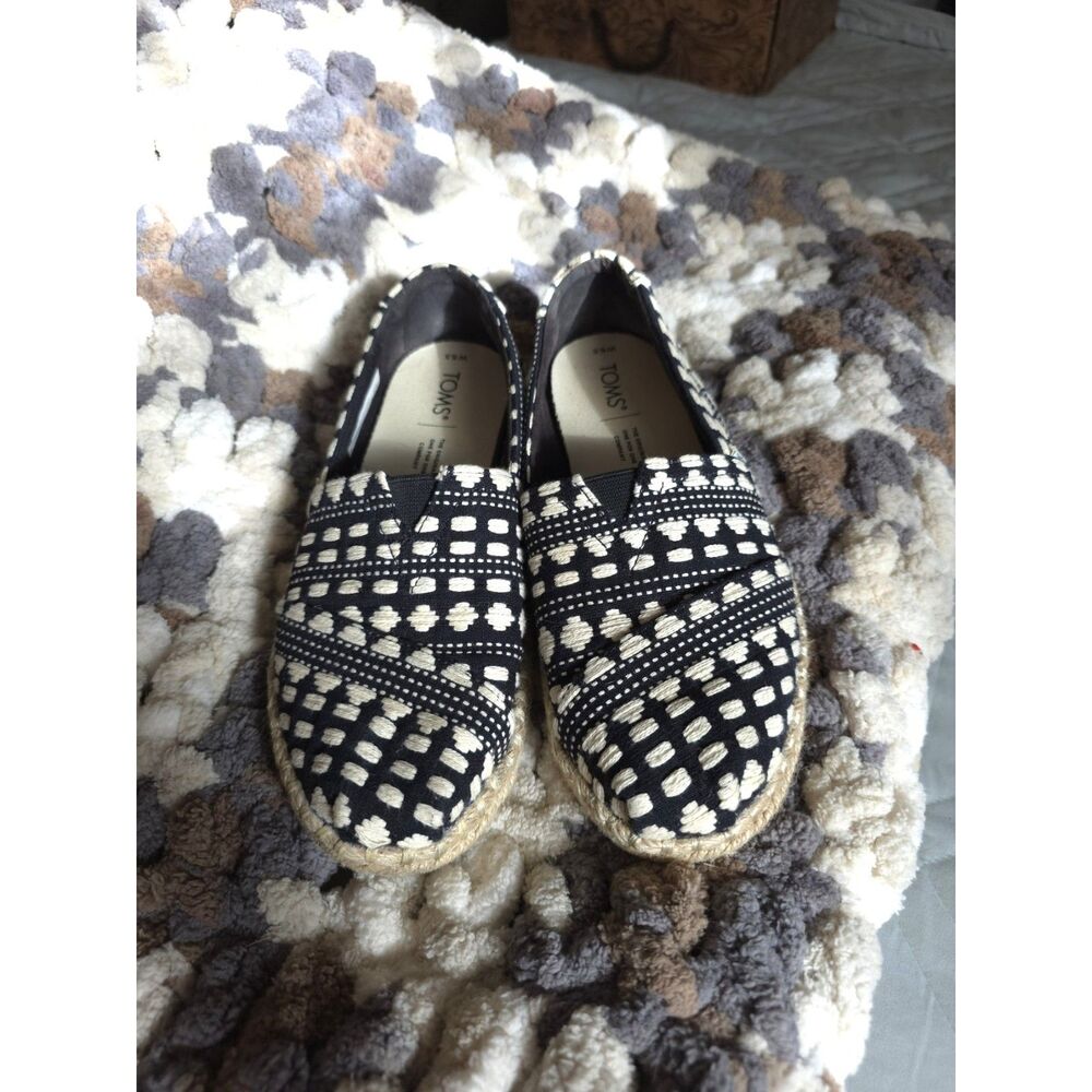 TOMS Alpargata Rope slip-on flats